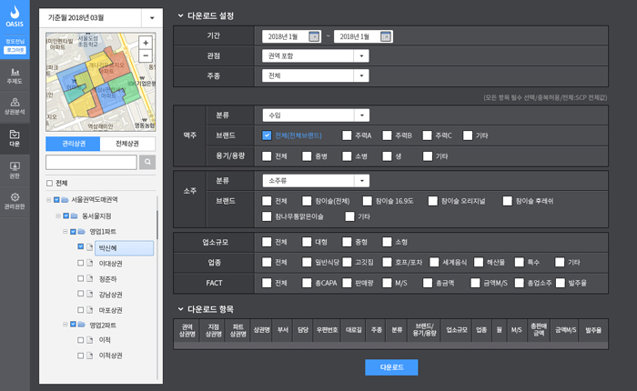 하이트진로_오아시스